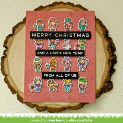 Tiny Winter Friends -Craftora Sale Store TinyWinterFriends StitfchedSnowflakeBackdrop EliseConstable1