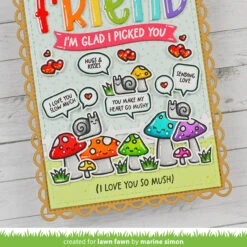 To My Fungi -Craftora Sale Store ToMyFungi LacyRectangleStackables MarineSimon2