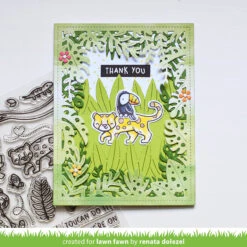 Slimline Tropical Leaves Border 37 Slimline Tropical Leaves Border -Craftora Sale Store ToucanDoIt TropicalBackdrop RenataDolezel 2