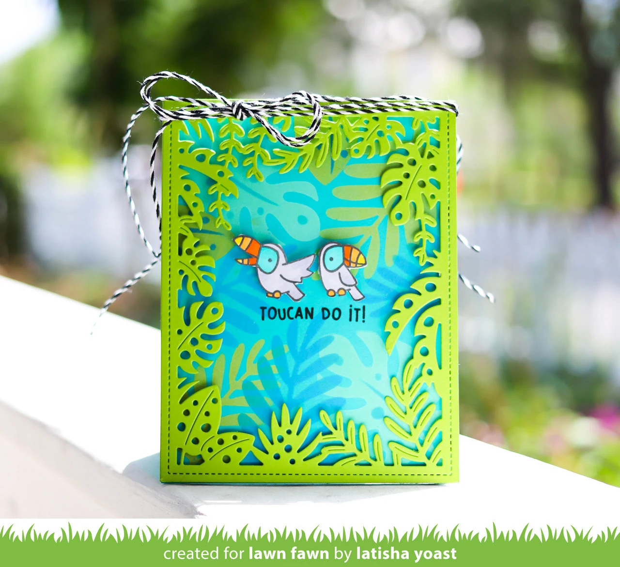 Tropical Leaves Stencil 4 Tropical Leaves Stencil - Image 4