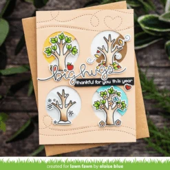 Tree Before 'n Afters -Craftora Sale Store TreeBeforeNAfters StitchedTrails BigScriptyWords EloiseBlue1