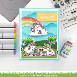 Stitched Rainbow -Craftora Sale Store UnicornPicnic PUffyCloudBackdrop MindyEggen f992e458 6d11 4cc7 9eab 9dc5259b990d