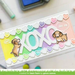 Valentine Hearts Border -Craftora Sale Store ValentineHeartsBorder GraceCamou 2