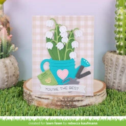 Lovely Lily Of The Valley -Craftora Sale Store WateringCan LovelyLilyOfTheValley RebeccaKaufmann 1copy