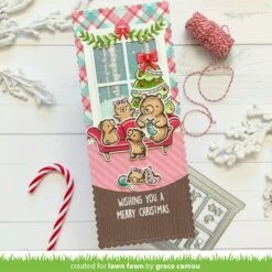 Christmas Garland -Craftora Sale Store WindowSceneWinter GraceCamou 1