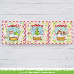 Winter Sprigs Background Stencils -Craftora Sale Store WinterSprigsBackgroundStencils SnowGlobeScenes MarineSimon01