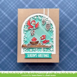 Winter Wonderland Window -Craftora Sale Store WinterWonderlandWindow WinterBirds ChariMoss 1