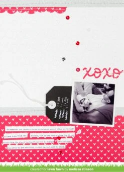 Scripty Xoxo -Craftora Sale Store XOXO MelissaStinson