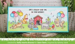 Yappy Birthday -Craftora Sale Store YappyBirthday SlimlineGrassyStencil KellyAlvarez Tammy 16a4055f 33f8 4403 a93b fe7a3fb6b809