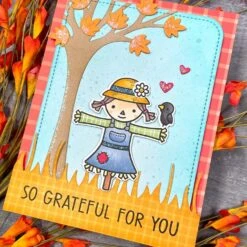 Large Stitched Rounded Rectangle Stackables -Craftora Sale Store YouCrowGirl LargeStitchedRoundedRectangleStackables FallingLeaves ChariMoss 3 711625da f275 4e55 91c2 400f226908c5