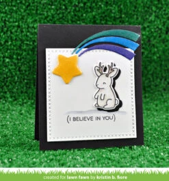 Believe In Yourself -Craftora Sale Store believeinyourself shootingstar crossstitchedsquare kristinfiore