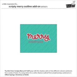 Scripty Merry Outline Add-on -Craftora Sale Store spBBMTmI